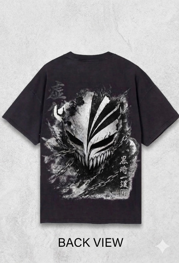 Bleach Hollow Mask Oversized T-Shirt