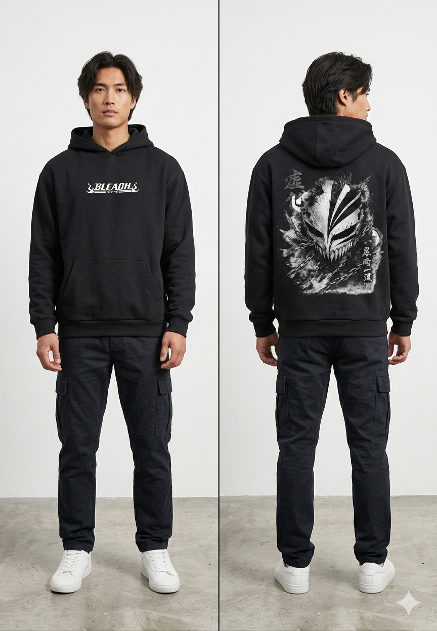 Bleach Hollow Mask Hoodie