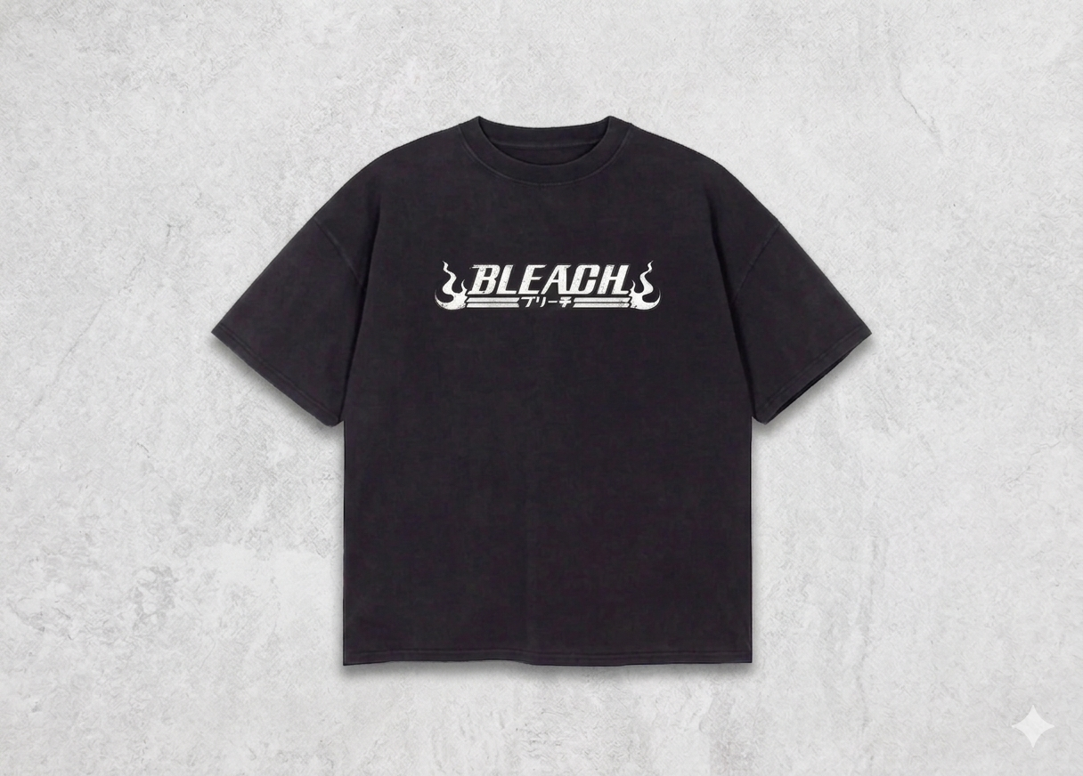 Bleach Hollow Mask Oversized T-Shirt