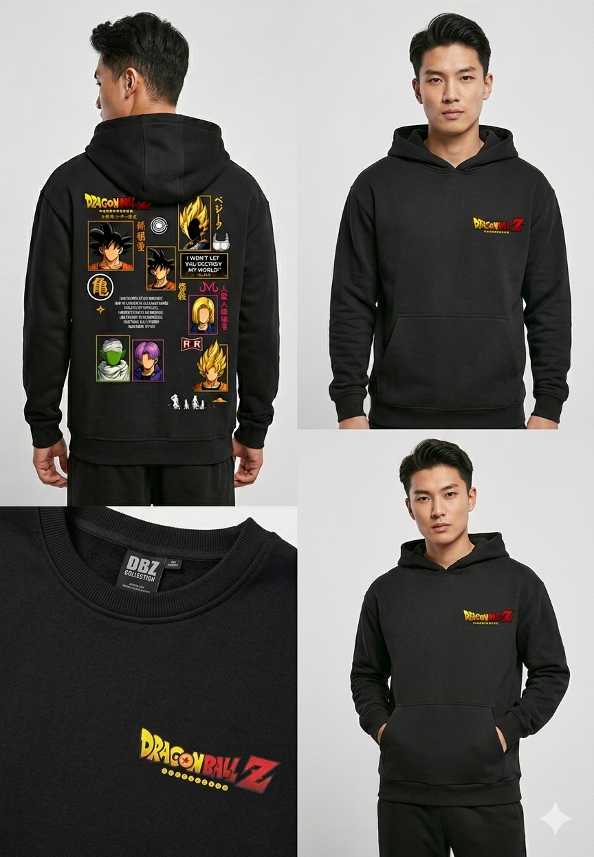 Dragon Ball Z Streetwear Hoodie