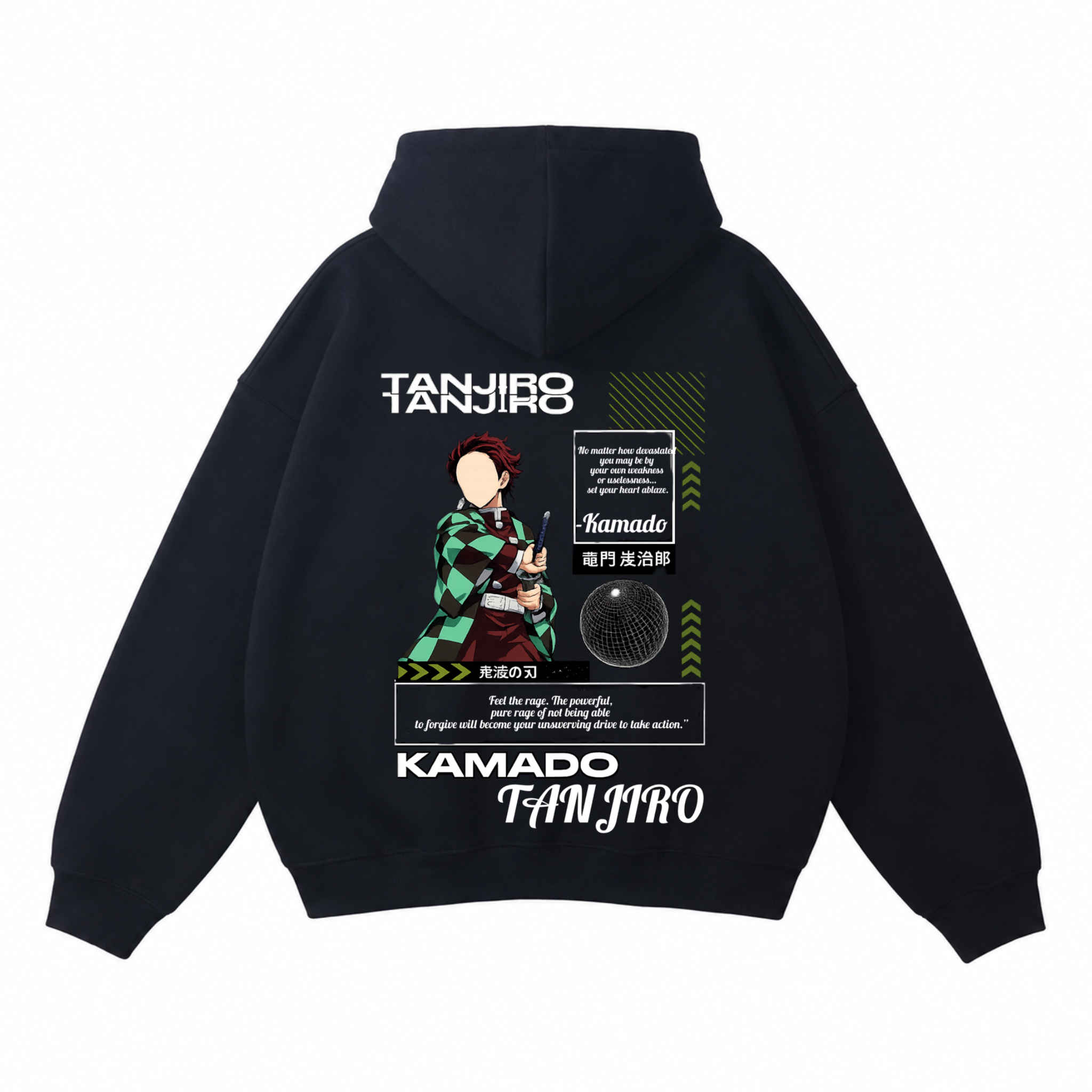 Tanjiro Demon Slayer Hoodie – Anime Streetwear