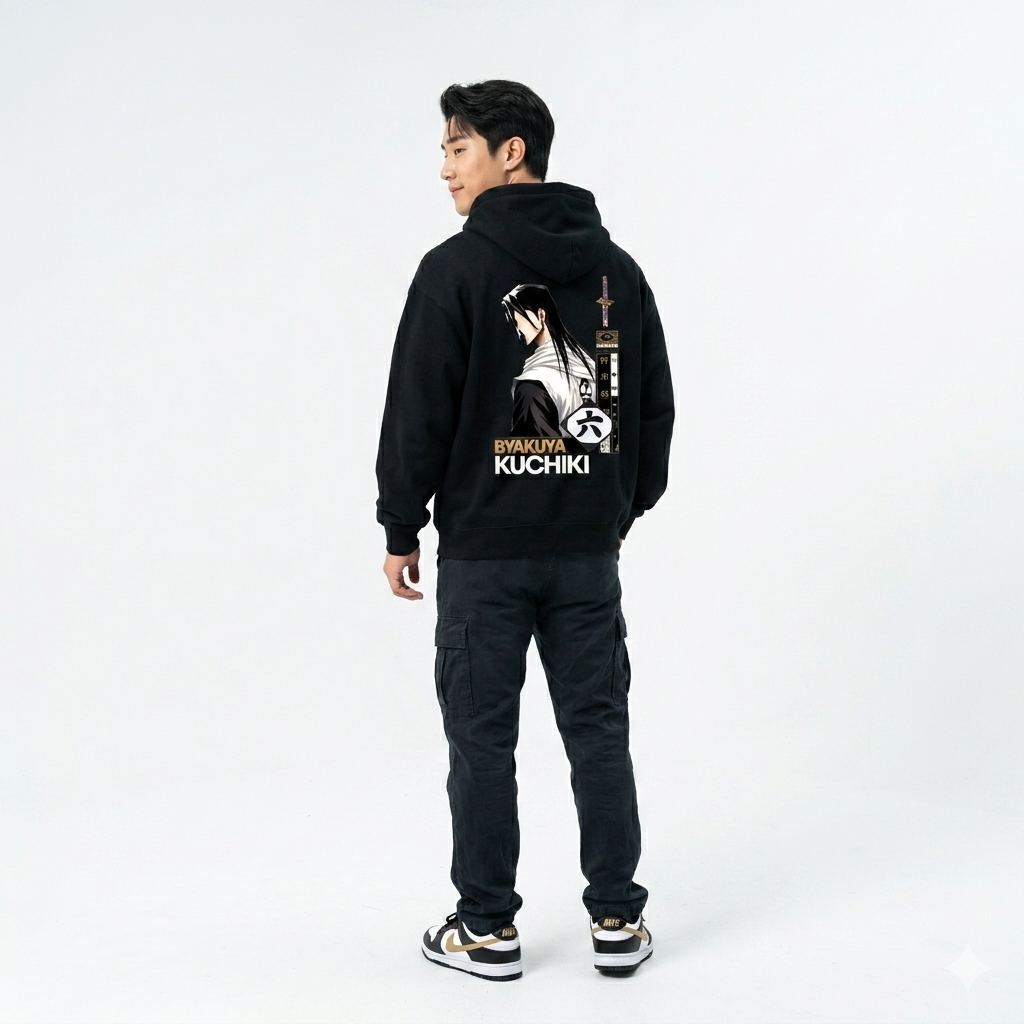 Bleach Kenpachi Hoodie – Oversized Anime Streetwear