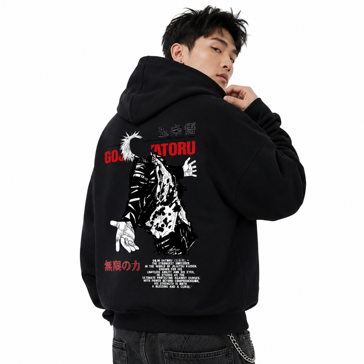 JJK Gojo Hoodie – Anime Streetwear