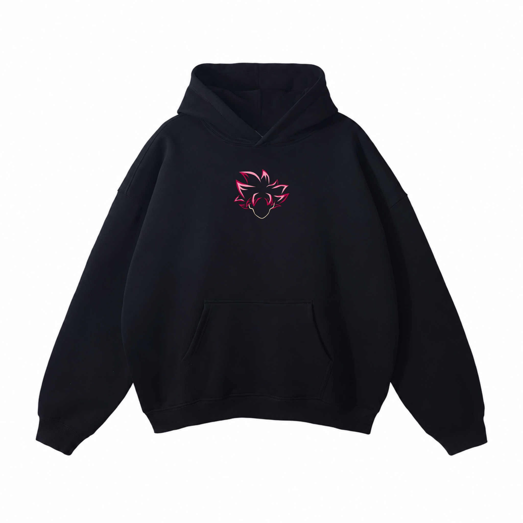 Dragon Ball Goku Black Rose Hoodie – Oversized Streetwear
