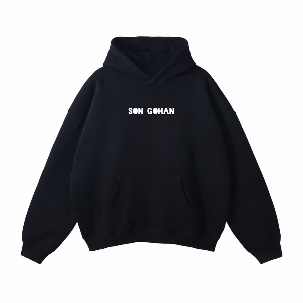 Dragon Ball Son Gohan Hoodie – Oversized Anime Streetwear