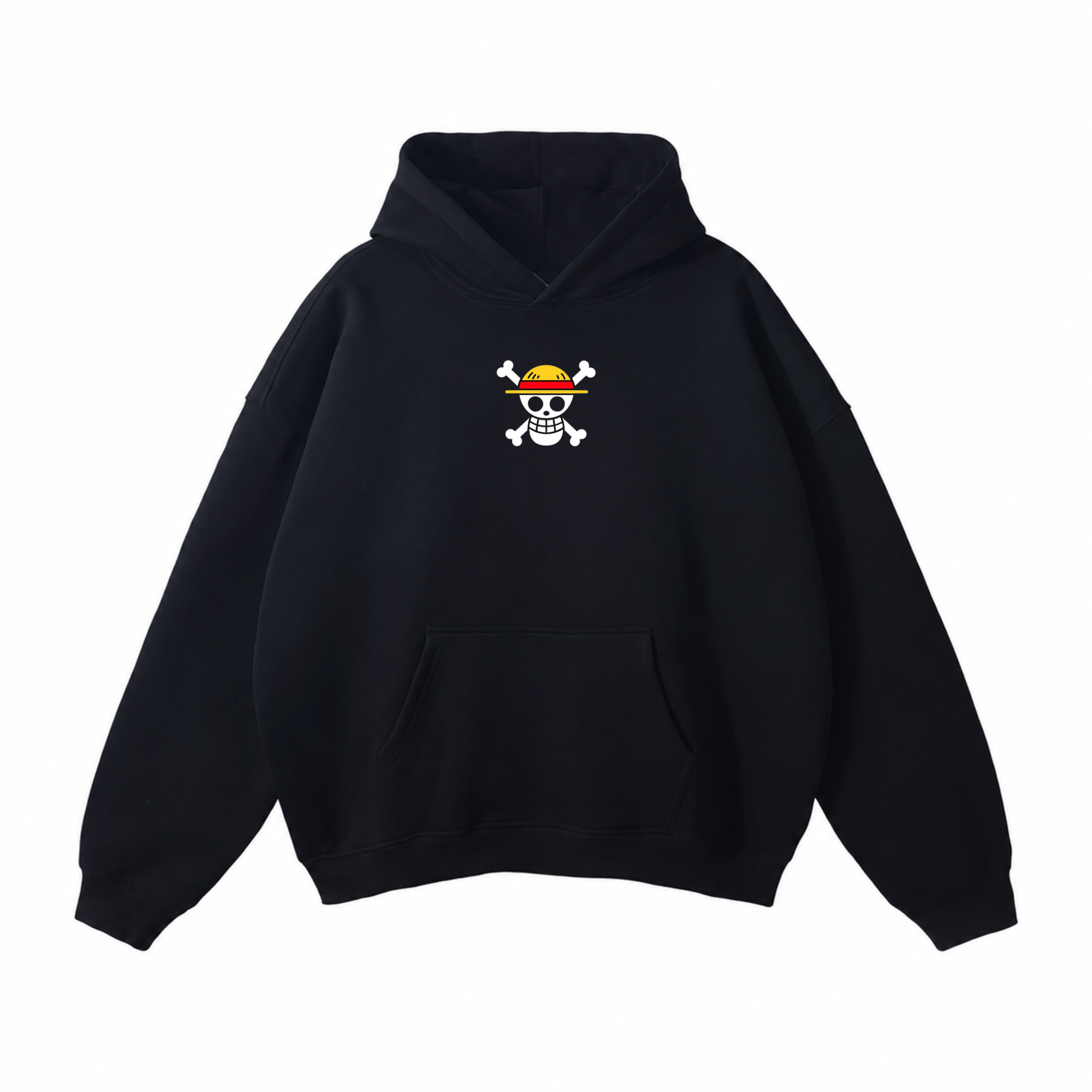 One Piece Luffy Hoodie – Oversized Anime Streetwear